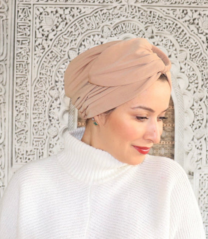 Nude ring turban