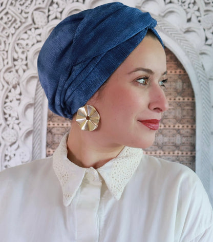 Blue Jeans jersey Turban