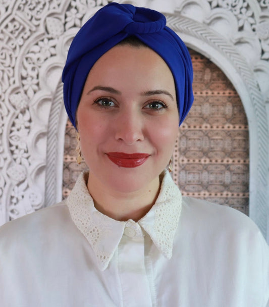 indigo turban