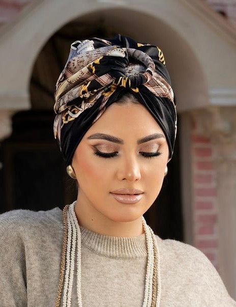 Velvet turban