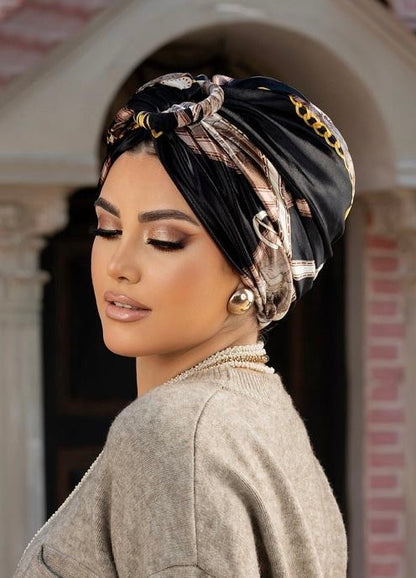 Velvet turban