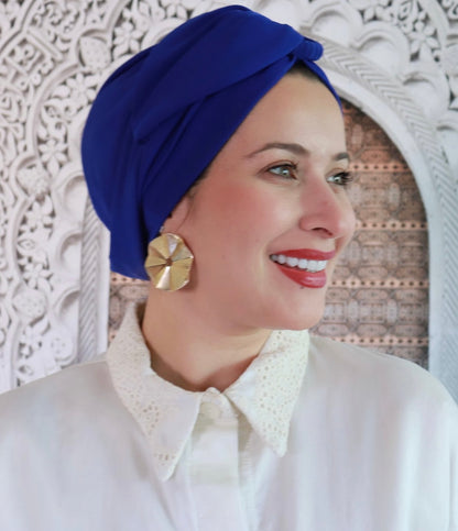 indigo turban