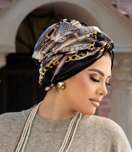 Velvet turban