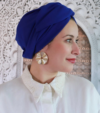 indigo turban