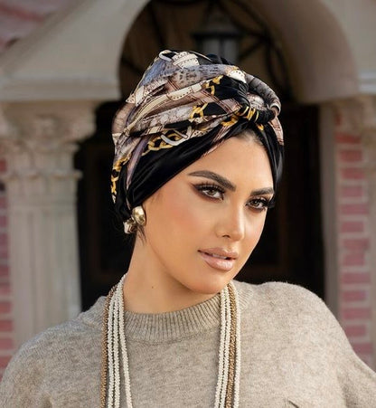 Velvet turban